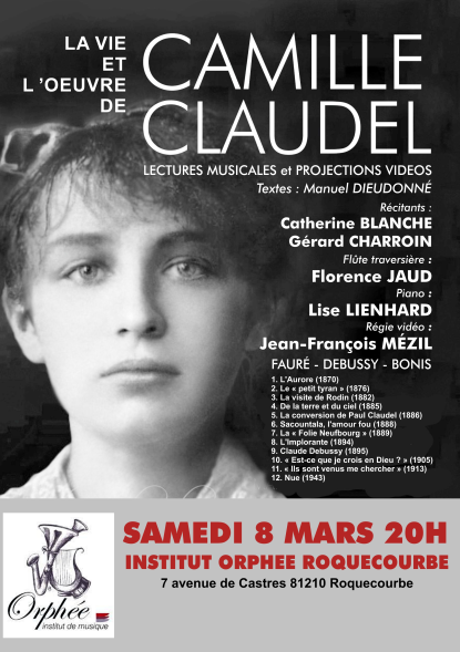 affiche camille claudel mini