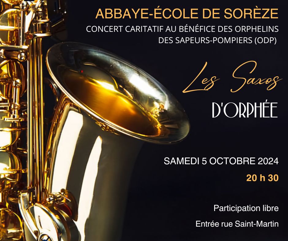 affiche saxos sorreze